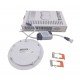 Світильник врізний LED Round Downlight 6W-220V-420L-4000K Alum TNSy