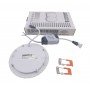 Світильник врізний LED Round Downlight 6W-220V-420L-4000K Alum TNSy