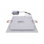 Світильник врізний LED Square Downlight 12W-220V-850L-4000K Alum TNSy