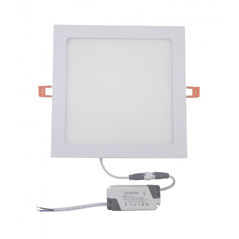 Світильник врізний LED Square Downlight 18W-220V-1300L-4000K Alum TNSy