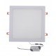 Світильник врізний LED Square Downlight 24W-220V-1700L-4000K Alum TNSy