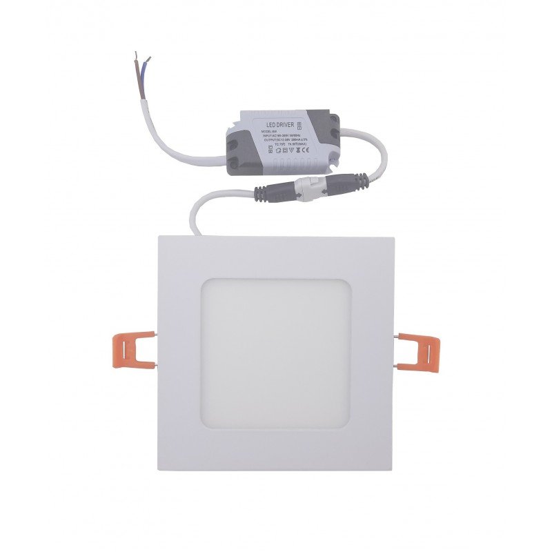 Світильник врізний LED Square Downlight 6W-220V-420L-4000K Alum TNSy
