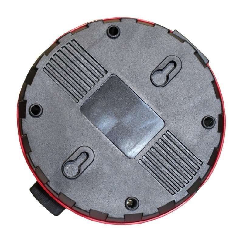 Світильник LED CLR 8W 6500K 3/10H 100/700L bat: 3,7V 2A DIM Red TNSy
