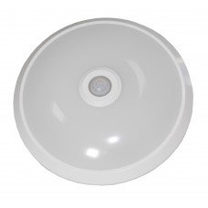 Світильник LED-Round-D295-60-6500K-15W-230V-1350L (з датчиком руху 360гр. 6м.) TNSy