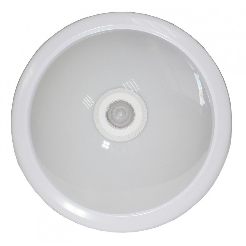 Світильник Round-D300-100-230V-2*E27-A60 (з датчиком руху 360гр. 6м.) TNSy