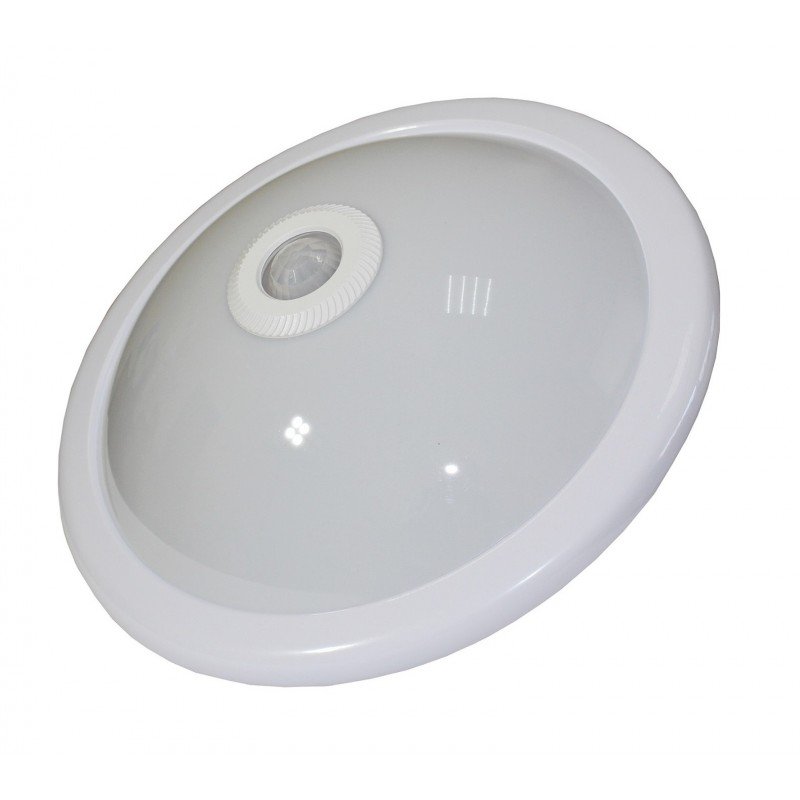 Світильник Round-D300-100-230V-2*E27-A60 (з датчиком руху 360гр. 6м.) TNSy