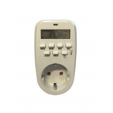 Розетка-таймер електр. тижн. 1M/7D 140 ON/OFF 16А 230V TNSy