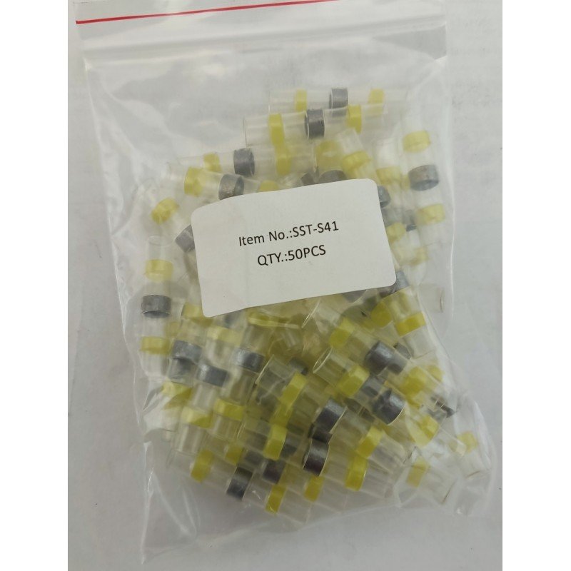 Термоусадочна гільза з оловом SST-S (4-6) жовтий TNSy