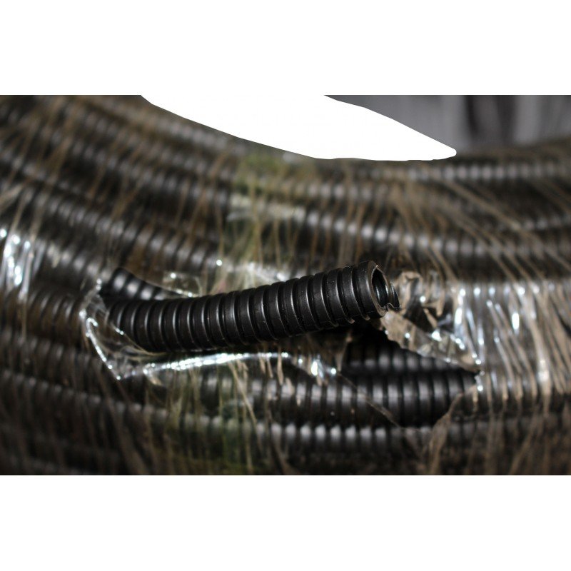 Трубка гофрована PPнг 6,8/10мм розрізна автомобільна (100 м) TNSy