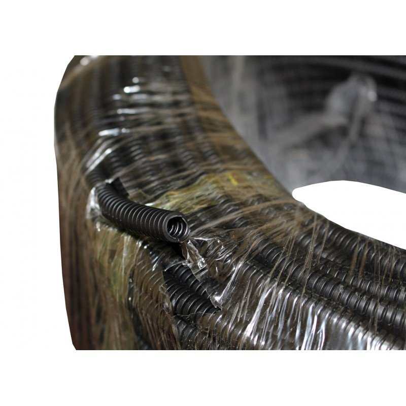 Трубка гофрована PPнг 6,8/10мм розрізна автомобільна (100 м) TNSy