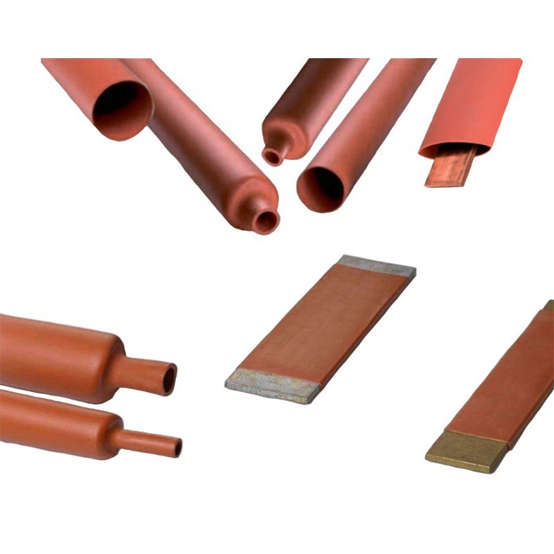 Трубка термоусаджувальна для шин 10ТТШ 100/40 червона TNSy