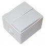 Вимикач зовн. устан. 2-кл. білий IP54 TNSy SURFACE TNSy