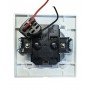 Розетка вн. устан. 1-а з/к з 1 USB 2.1A біла IP20 TNSy Malta