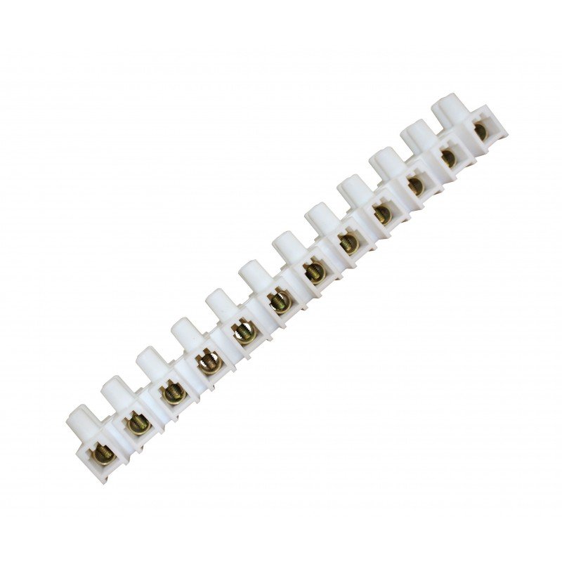 Затискач гвинтовий PP100A 10-25мм2 12пар н/г TNSy