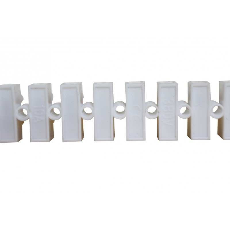 Затискач гвинтовий PP10A 2,5-6мм2 12пар н/г TNSy