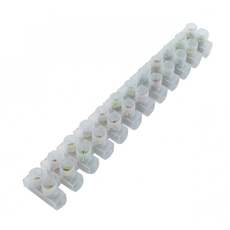 Затискач гвинтовий PE 20A 4-10мм² 12 пар TNSy