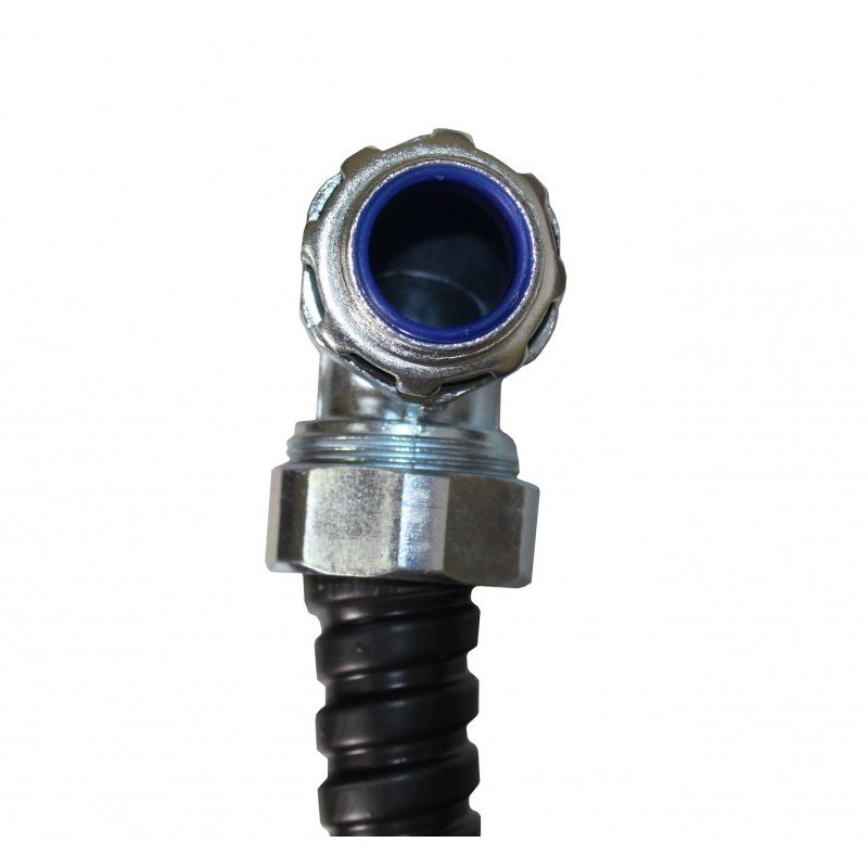 Муфта ввідна поворотна MBМп25 (1") IP54 90град. металорукава-коробка 25-26мм цинковий