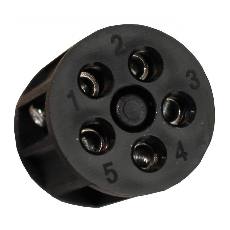 З'єднувач кабельний ЗК-YTTM25-T 5/1P 24А 0,5-4,0 IP68 TNSy