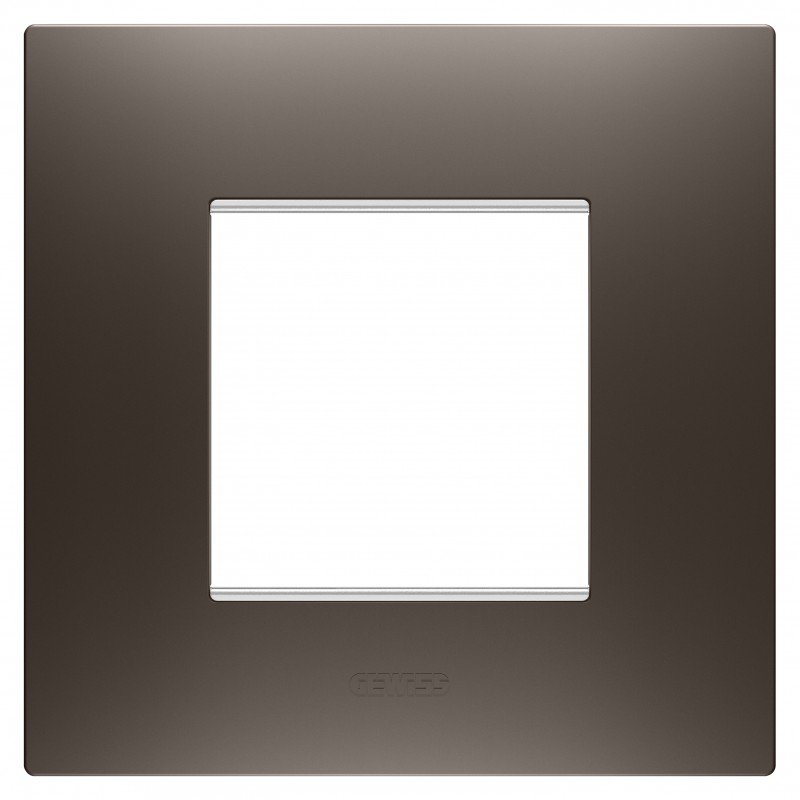 Рамка Chorusmart EGO 2M коричнева тінь GEWISS