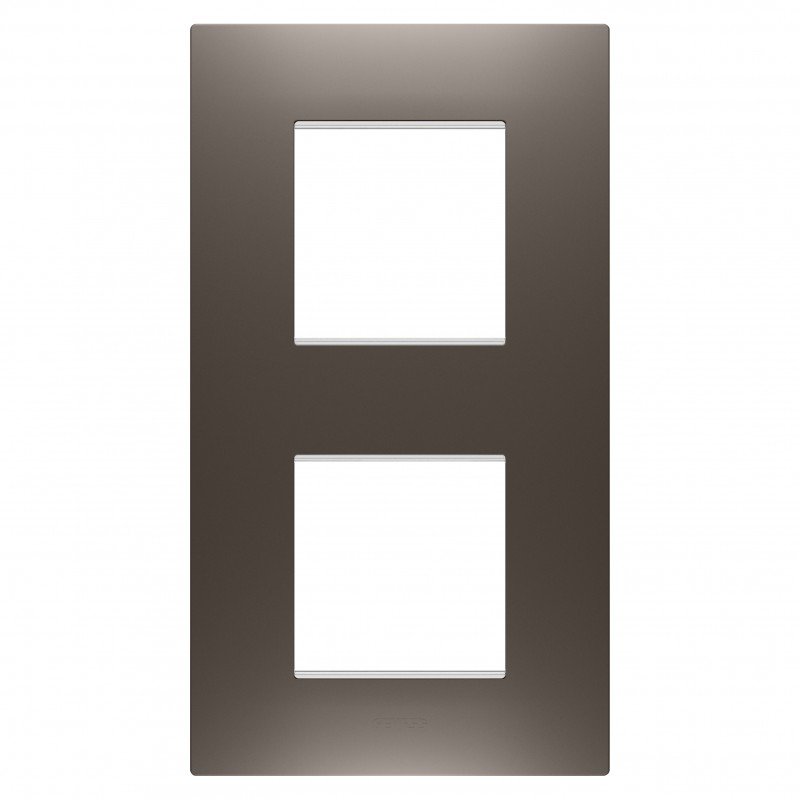 Рамка Chorusmart EGO 2+2M вертикальна коричнева тінь GEWISS