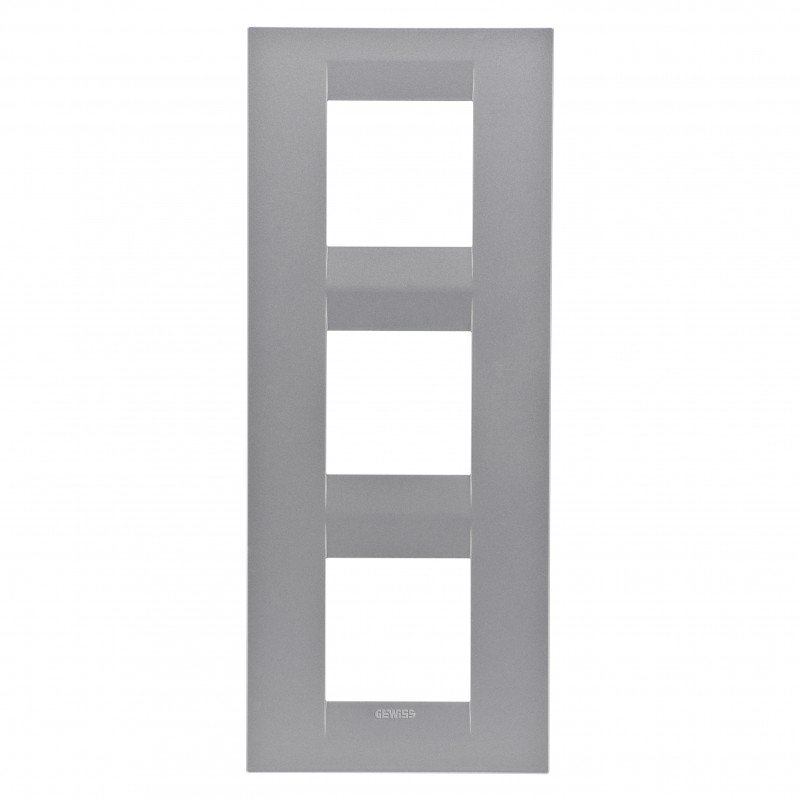 Рамка Chorusmart GEO 2+2+2M вертикальна титан GEWISS