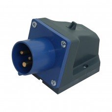 Вилка 513 стаціонарна 2Р+РЕ 16А 220В IP44 UEC