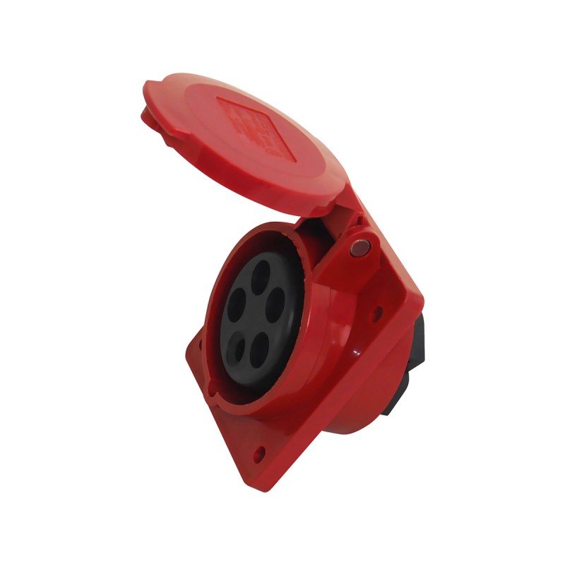 Розетка 415 прихована 3Р+PЕ+N 16А 380В IP44 UEC