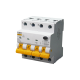 Автомат диференційного захисту SB-R9NE 4P C 32A 30mA Tип AC 6kA UEC