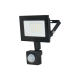 Прожектор LED UEC Delta SLC-MS 20Вт з датчиком руху 6500K IP54 чорний