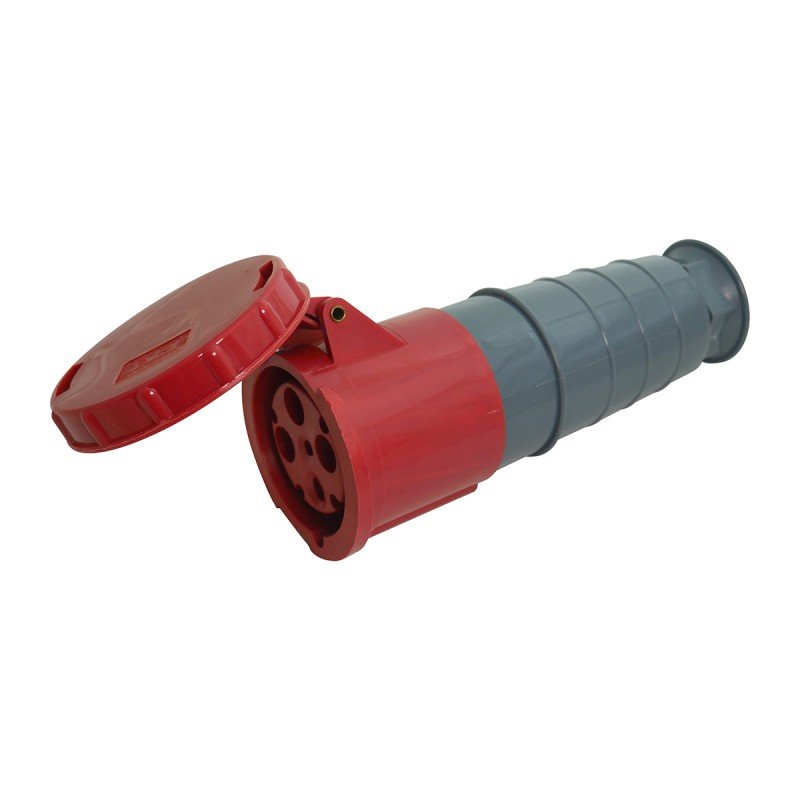 Розетка 234 переносна 3Р+РЕ 63А 380В IP67 UEC