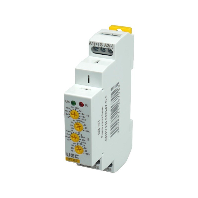 Реле циклічне RT 2 конт. 12-240 В AC/DC UEC