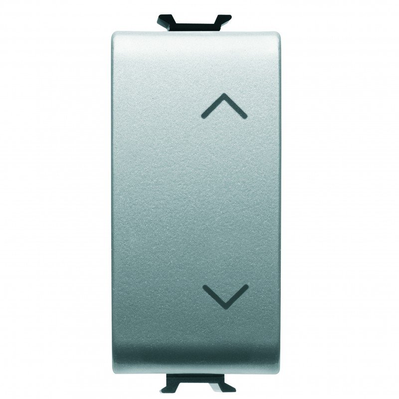 Перемикач 3-х позиційний Chorusmart 1M 1P 10AX UP-DOWN титан GEWISS