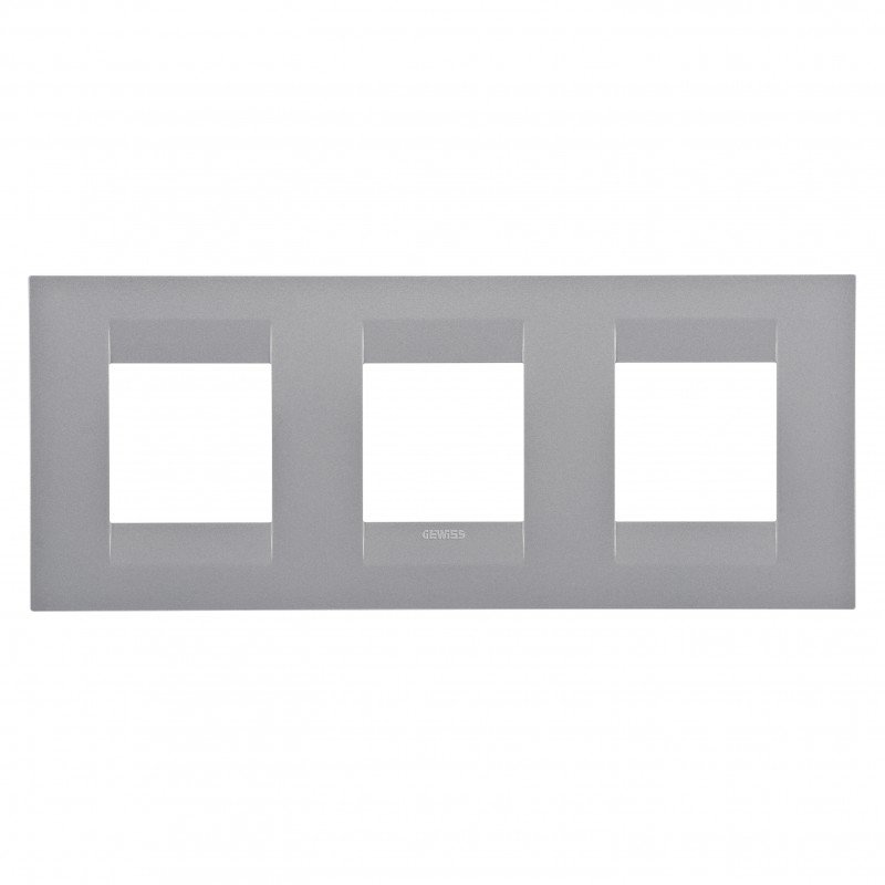 Рамка Chorusmart GEO 2+2+2M горизонтальна титан GEWISS Рамка Chorusmart GEO 2+2+2M горизонтальна титан GEWISS