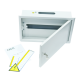 Корпус металевий ЩРв-18 (265х440х120мм) IP31 UEC