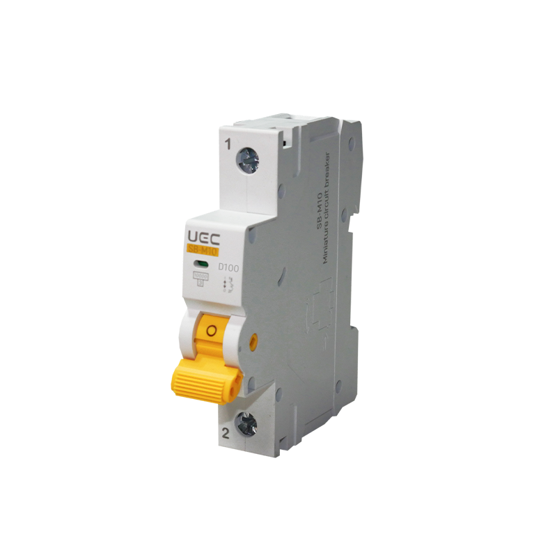 Модульний автоматичний вимикач SB-M10 1P 100A характеристика D 10кA UEC