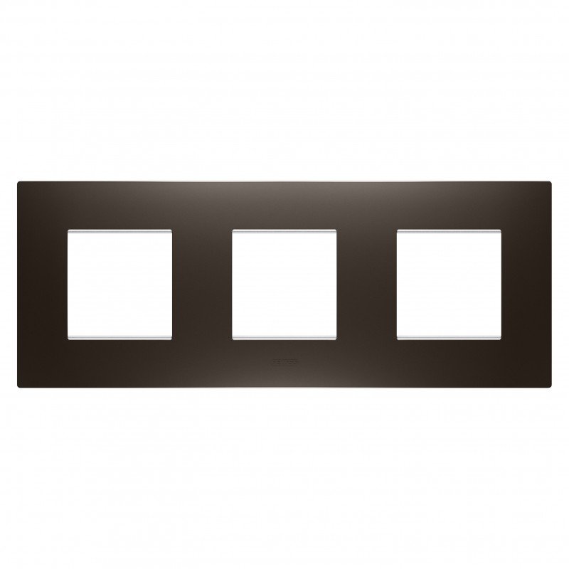 Рамка Chorusmart EGO 2+2+2M горизонтальна коричнева тінь GEWISS