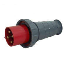Вилка 034 переносна 3Р+РЕ 63А 380В IP67 UEC