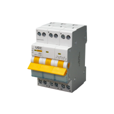 Вимикач-роз'єднувач трипозиційний SB-H09-63 3P 40А UEC
