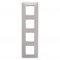 Рамка Chorusmart ONE 2+2+2+2M вертикальна бежевий GEWISS