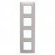 Рамка Chorusmart ONE 2+2+2+2M вертикальна бежевий GEWISS