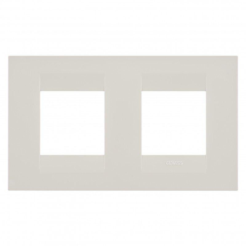 Рамка Chorusmart GEO 2+2M горизонтальна слонова кістка GEWISS