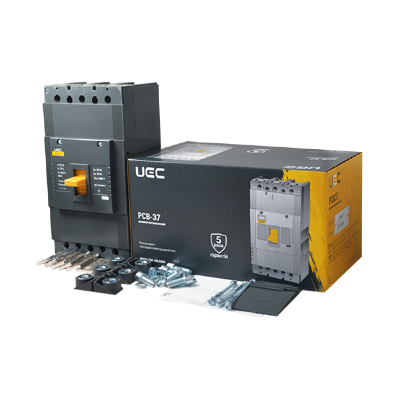 Автоматичний вимикач PCB37 3Р 315А 35кА UEC