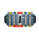 Контактор реверсивний SB-РCR-630 630А 220В/АС3 UEC