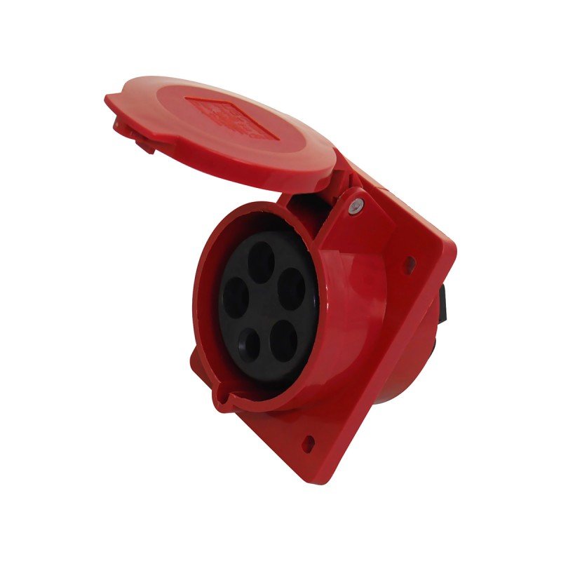 Розетка 425 прихована 3Р+PЕ+N 32А 380В IP44 UEC