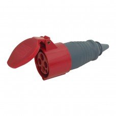 Розетка 214 переносна 3Р+РЕ 16А 380В IP44 UEC