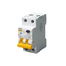 Автомат диференційного захисту SB-R9NE 2P B 16A 30mA Tип AC 6kA UEC