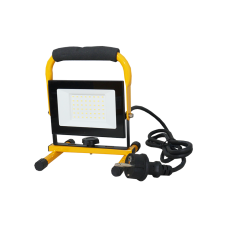Прожектор LED UEC Delta SLC-MV 50Вт переносний 6500K IP65 чорний/жовтий
