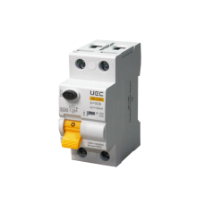 Пристрій захисного відключення SB-L9M 2P 50A 30mA Tип AC 6kA UEC