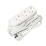 Подовжувач П03 3 місця 2P+PE/3м 3х1мм2 10А/250В ECO UEC