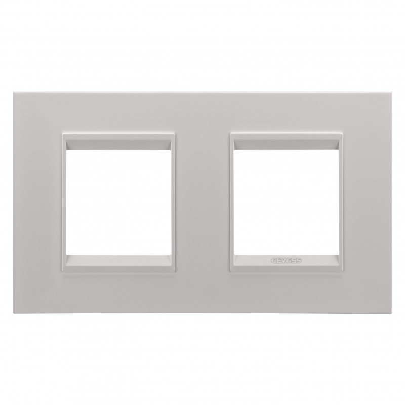 Рамка Chorusmart LUX 2+2M горизонтальна металева натуральний беж GEWISS